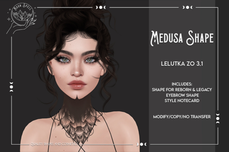 Second Life Marketplace - Moon Spell - Medusa - Zo LeLutka